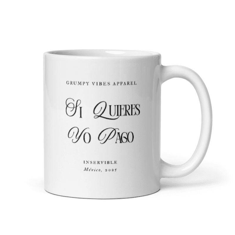 4 Tazas Grumpy Vibes 11oz - Precio Especial