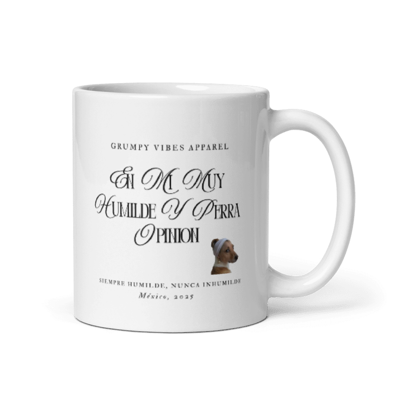 Taza Grumpy Vibes - Opinion 11oz