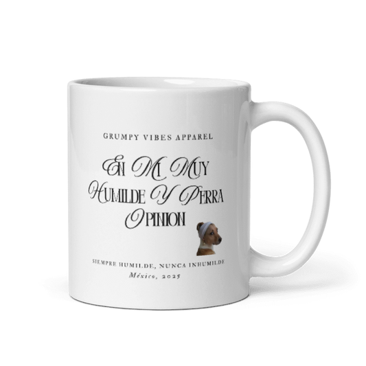 Taza Grumpy Vibes - Opinion 11oz