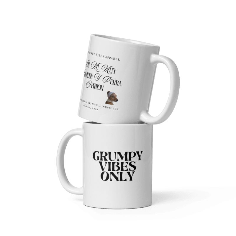 Taza Grumpy Vibes - Opinion 11oz