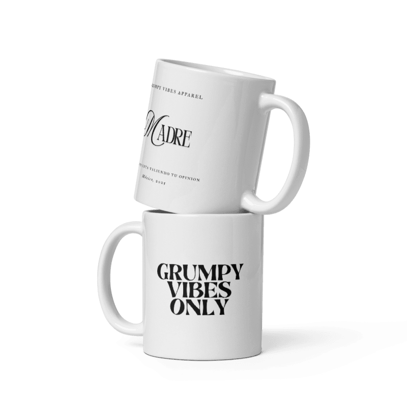 Taza Grumpy Vibes - Madre 11oz