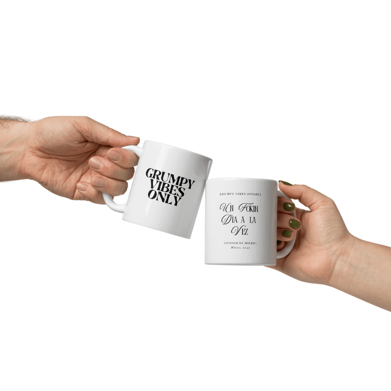Taza Grumpy Vibes - Fokin 11oz