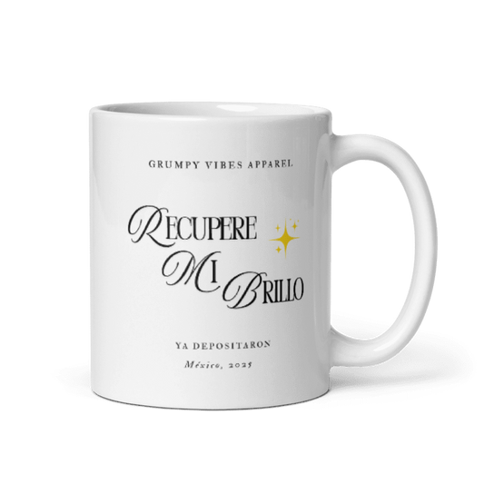 Taza Grumpy Vibes - Brillo 11oz