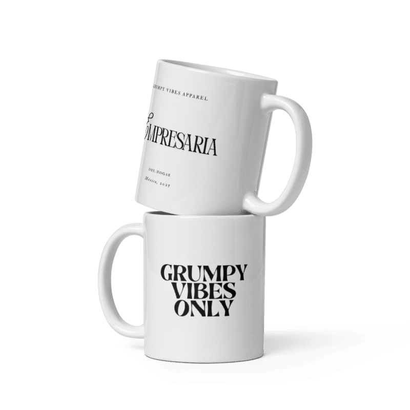 Taza Grumpy Vibes - Empresaria 11oz